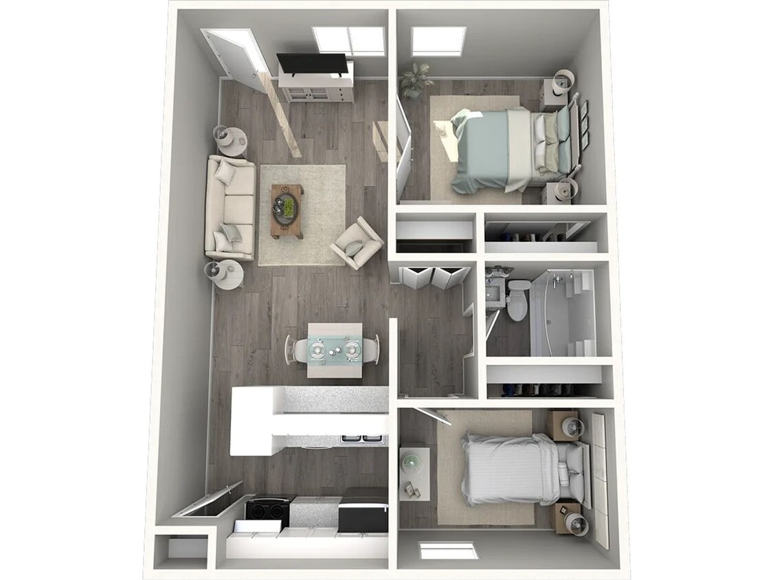 Floor Plan -  B1  Reno 