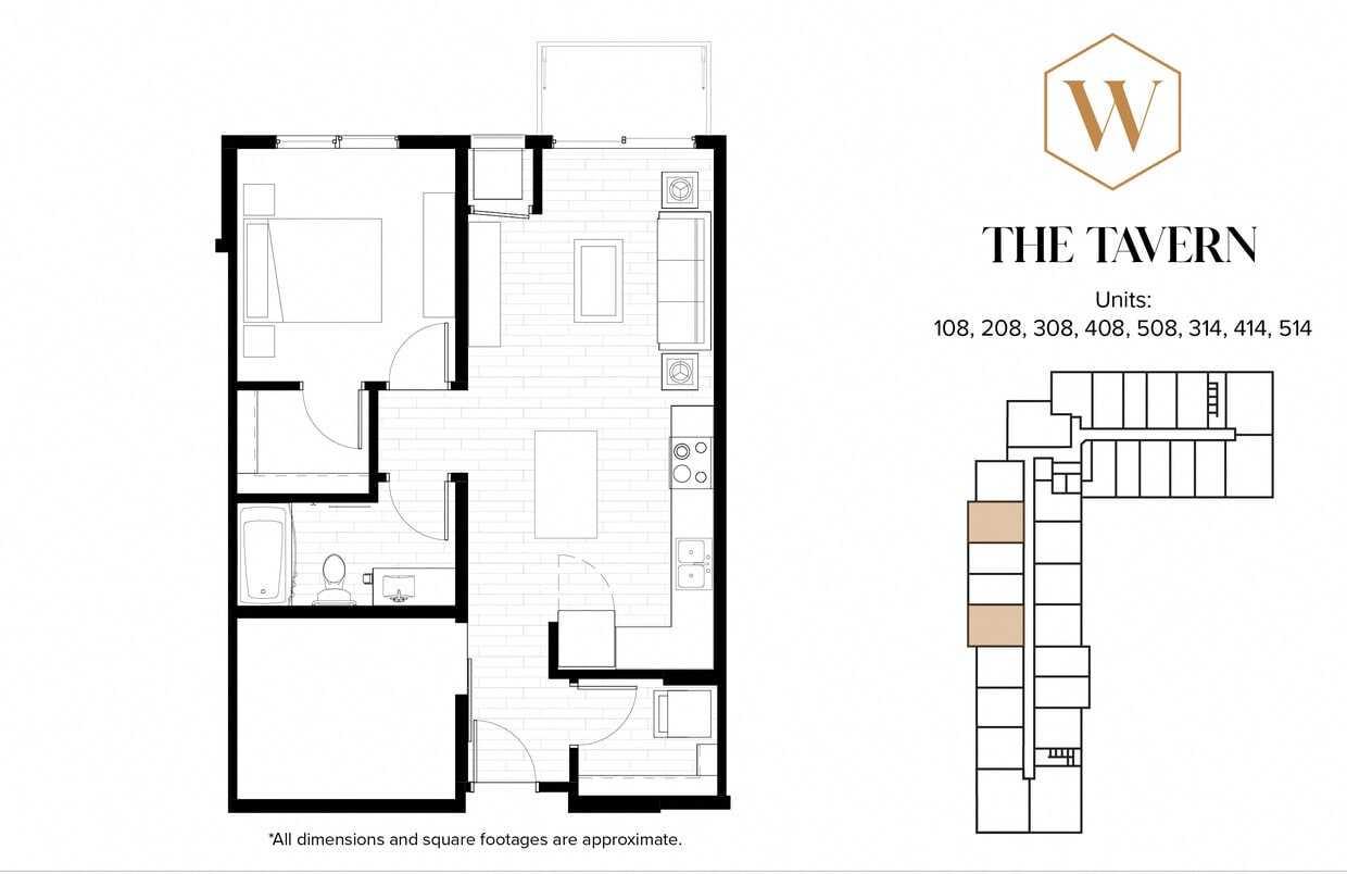 Floor Plan - The Tavern