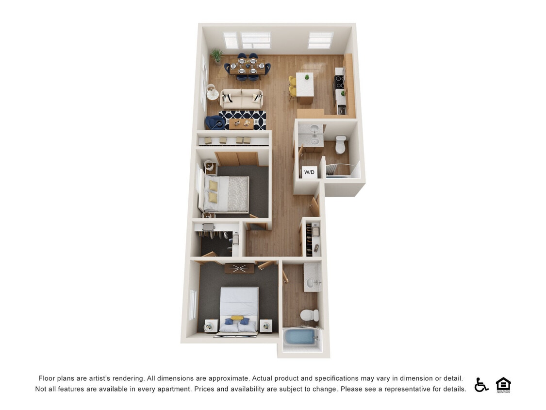 Floor Plan - 2-B