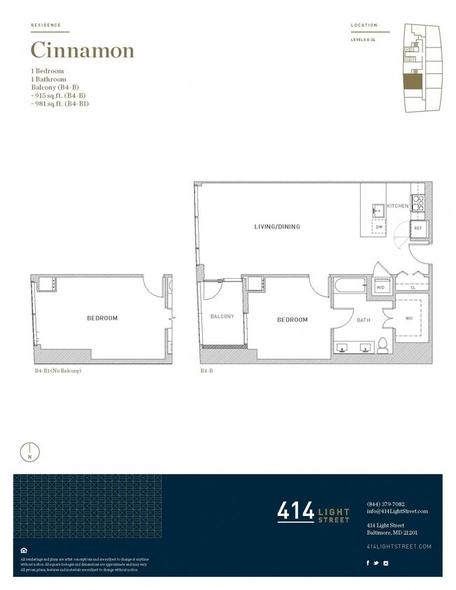 Floor Plan - Cinnamon