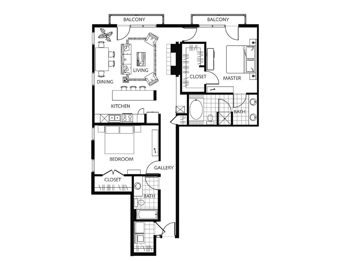Floor Plan - Oaks 4C.A5.1