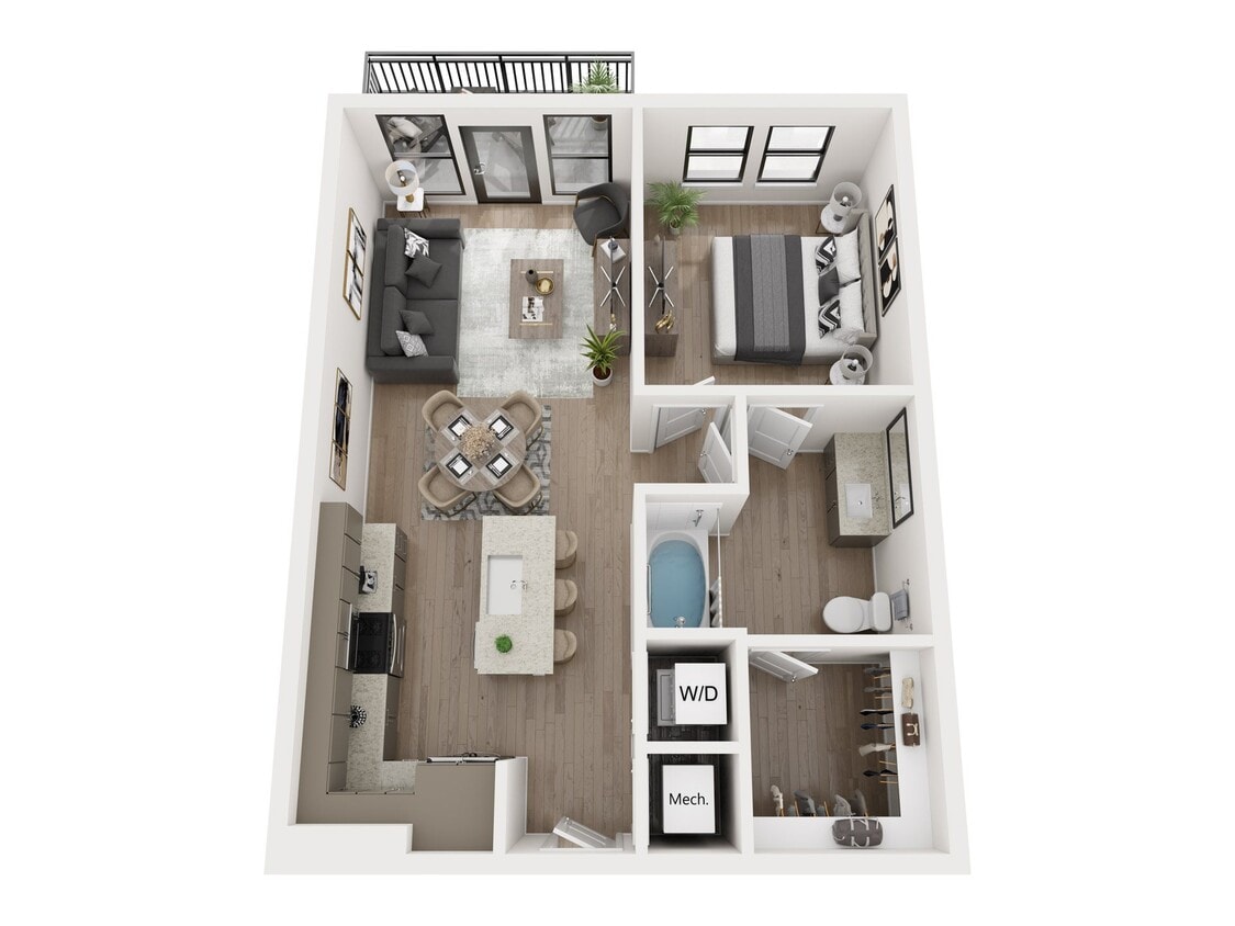 Floor Plan - A1B