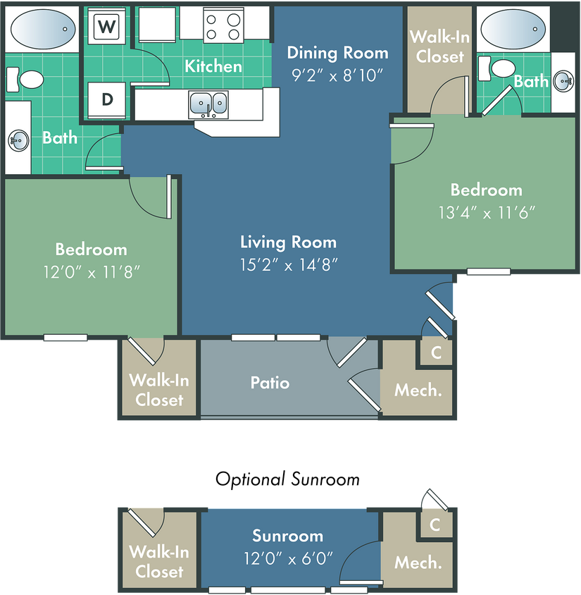 Mt. Holly with Sunroom - Mt. Holly with Sunroom