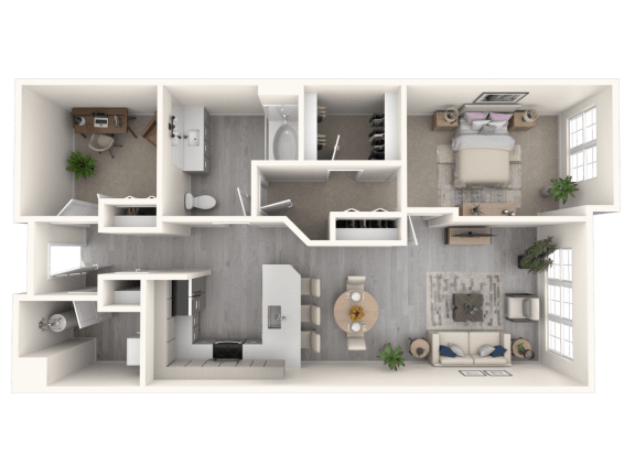 Floor Plan - The Seville