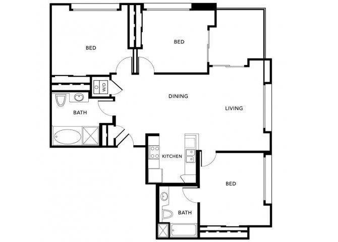 Floor Plan - Plan B (Milano)