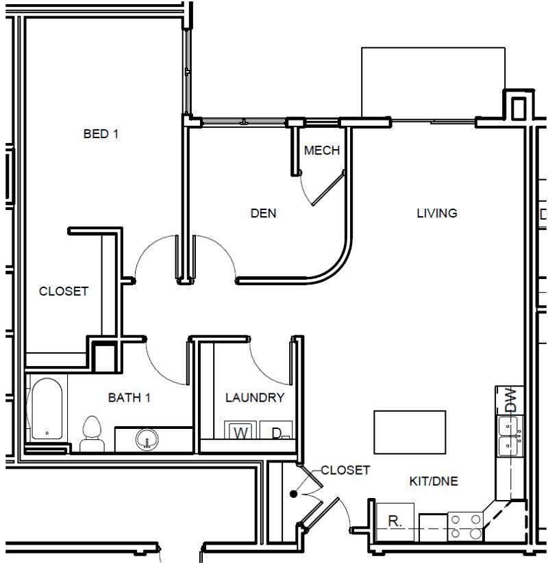 Floor Plan - Crane with Den