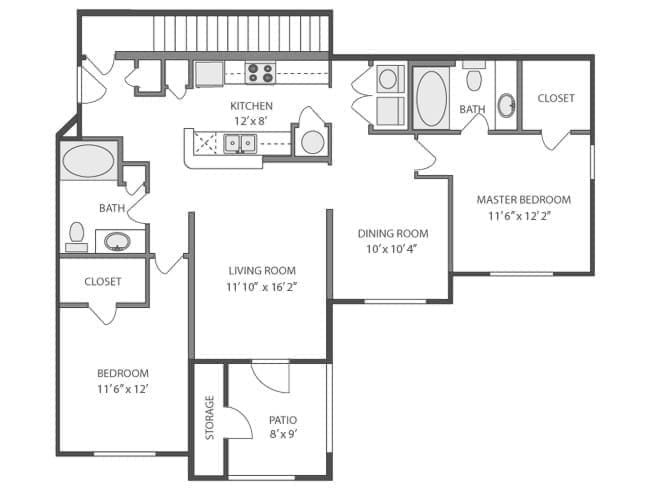 Floor Plan - B2A