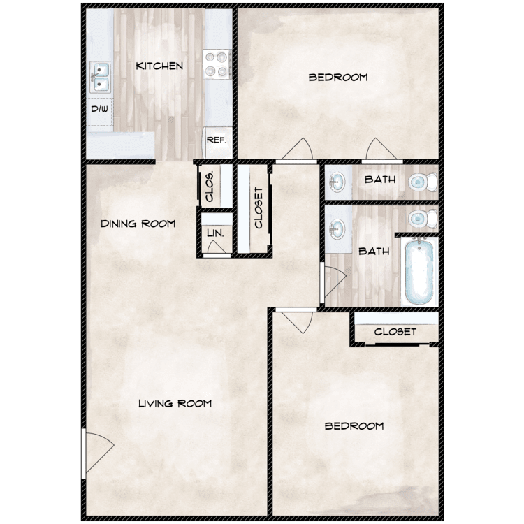 Floor Plan - Tulip Grove