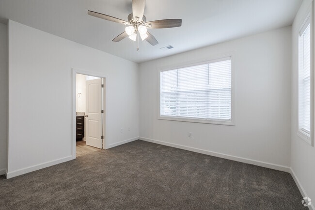 3BR, 2BA - 1,372SF - Primary Bedroom - Abbey Place