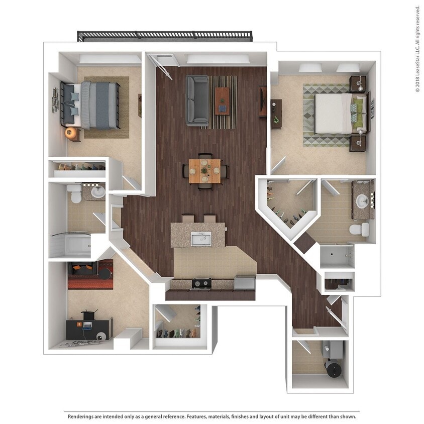 Floor Plan - B13 (Den)