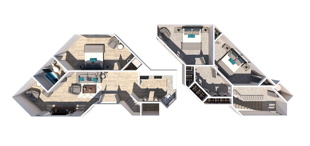 Floor Plan - The Lake House