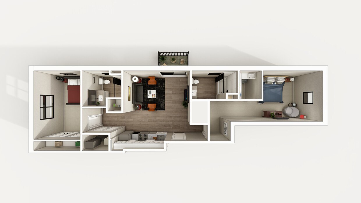 Floor Plan - The Woodberry