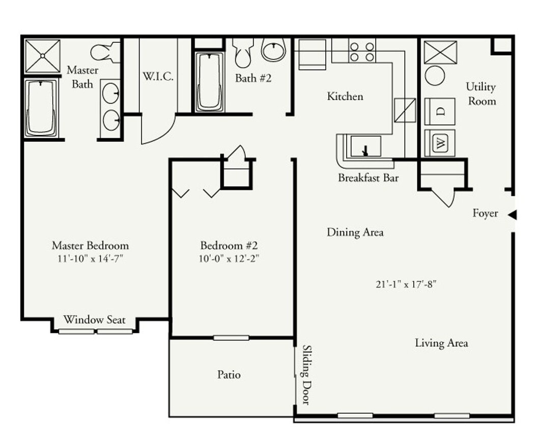 Floor Plan - Gardenia I Premium (LVT only)