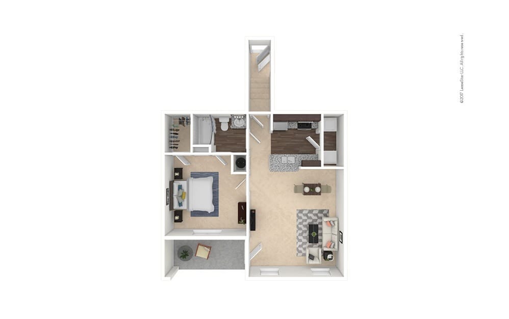 Floor Plan - A1A – Brunswick