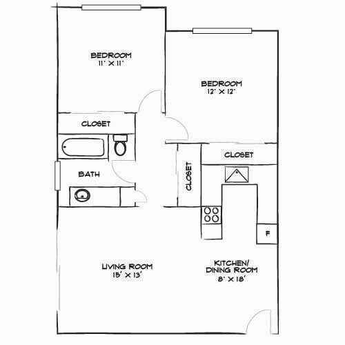 Floor Plan - Design 2B10