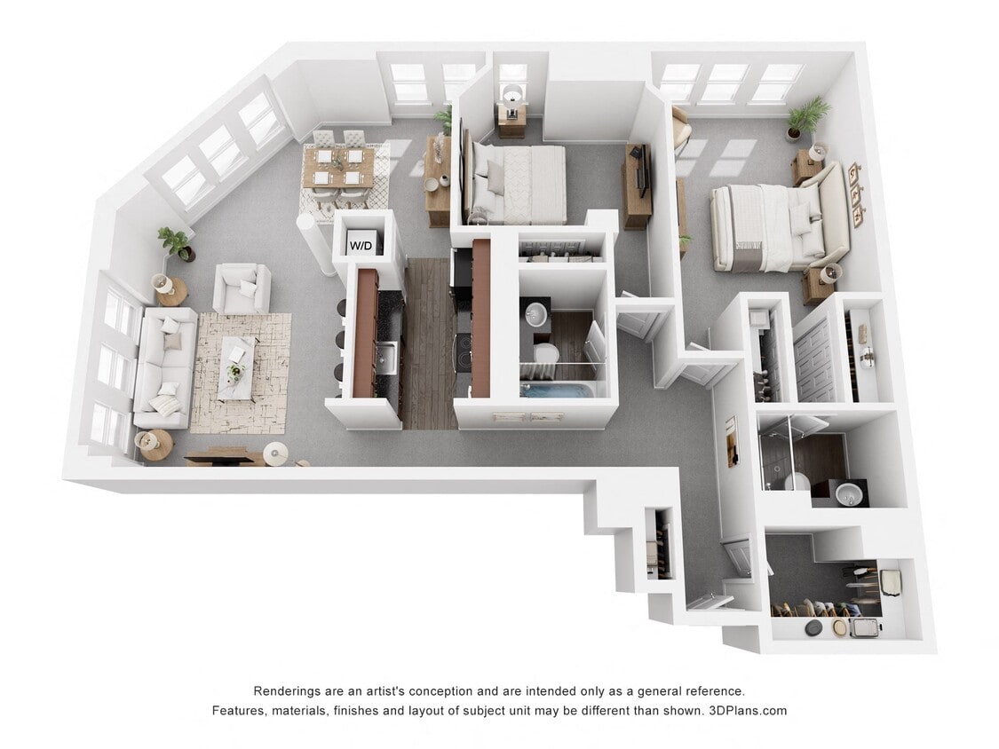 Floor Plan - 2 Bedroom