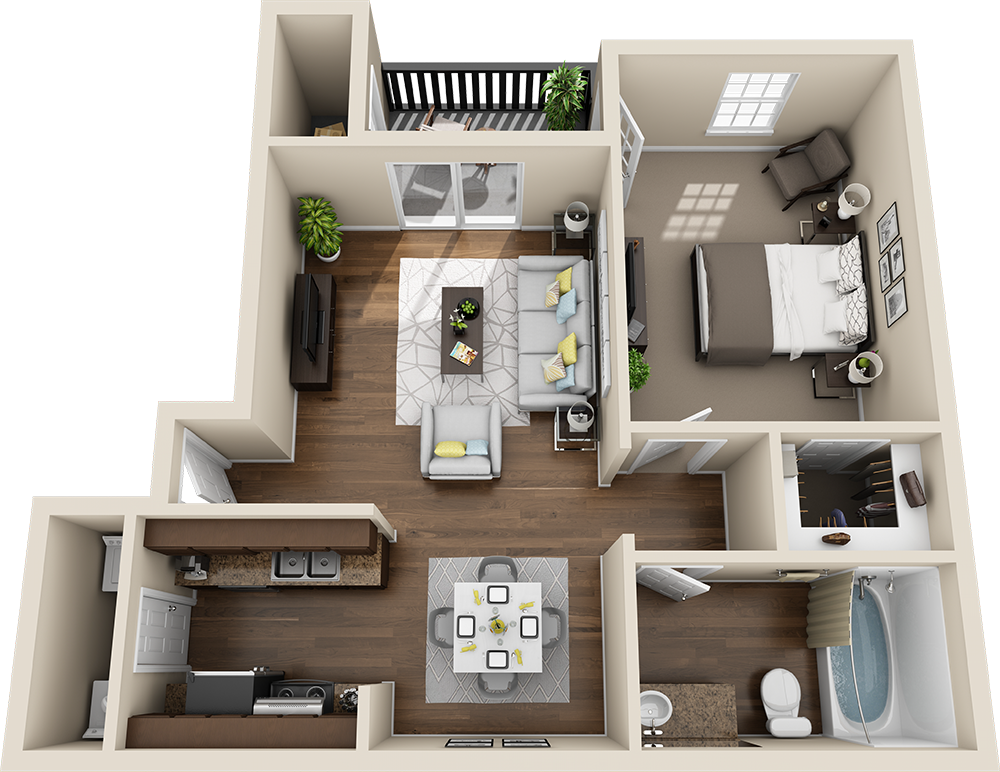 Floor Plan - Luxury