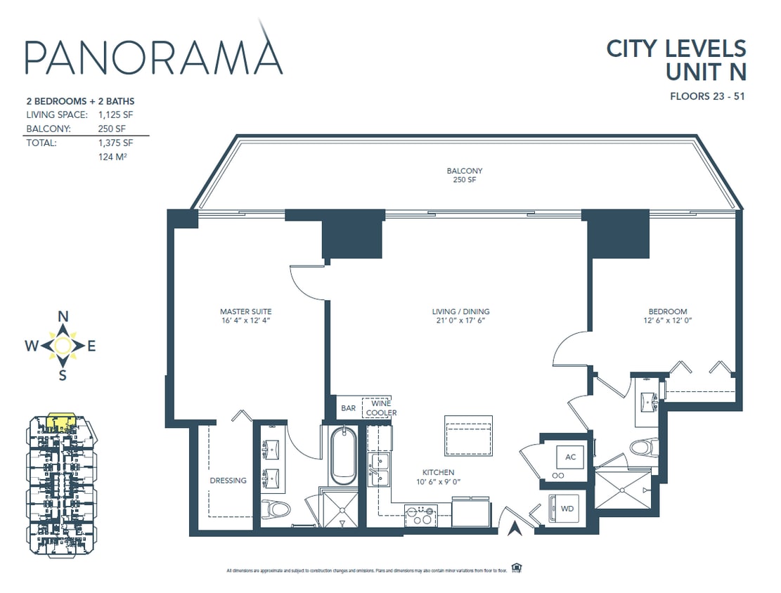 Floor Plan - N Line - City Level