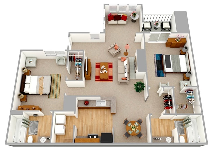 Floor Plan - The Lenox