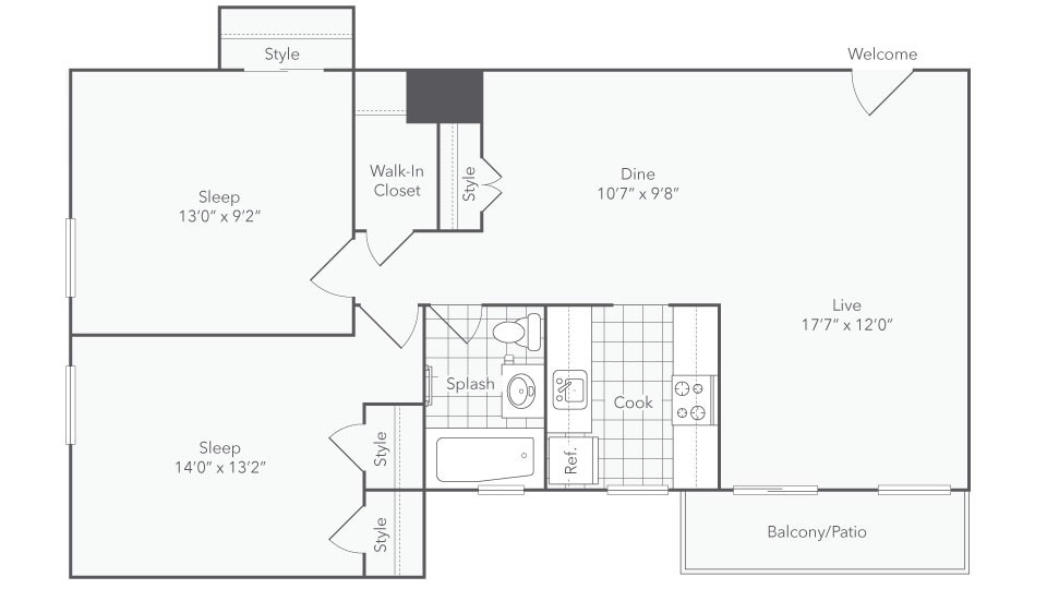 Baltimore Floorplan - Baltimore