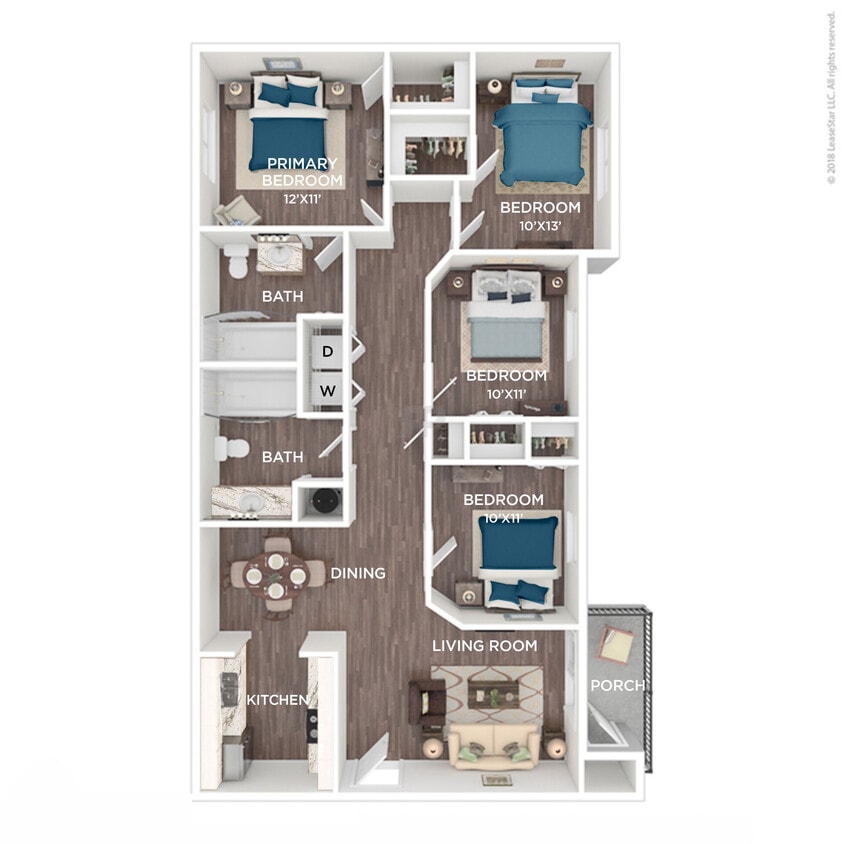 Floor Plan - The Dogwood