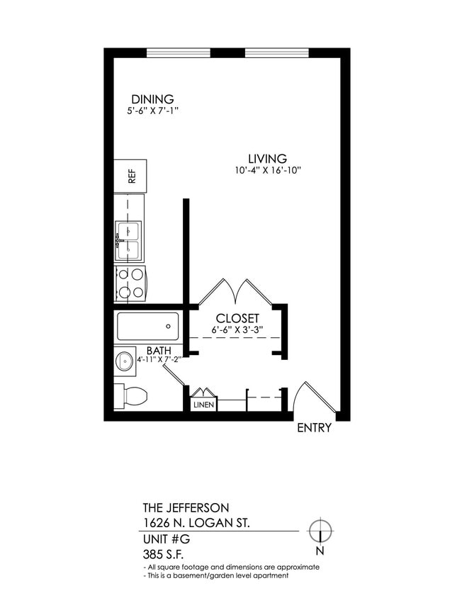 Floor Plan - Studio