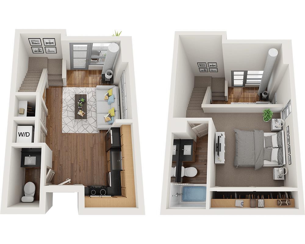 Floor Plan - Dolores A1.5C Loft