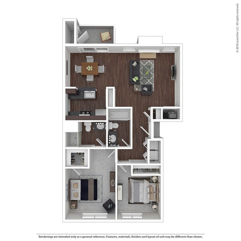 Floor Plan - Lexington - Renovated