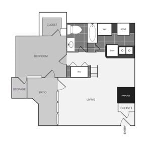 Floor Plan - A5 - The Blake
