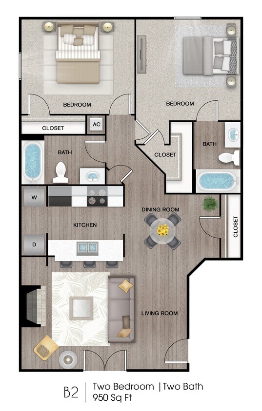 Floor Plan - B2D