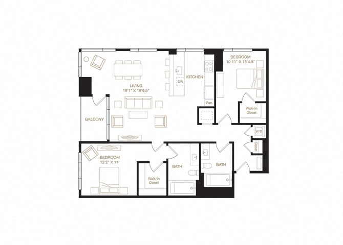 Floor Plan - Lafayette