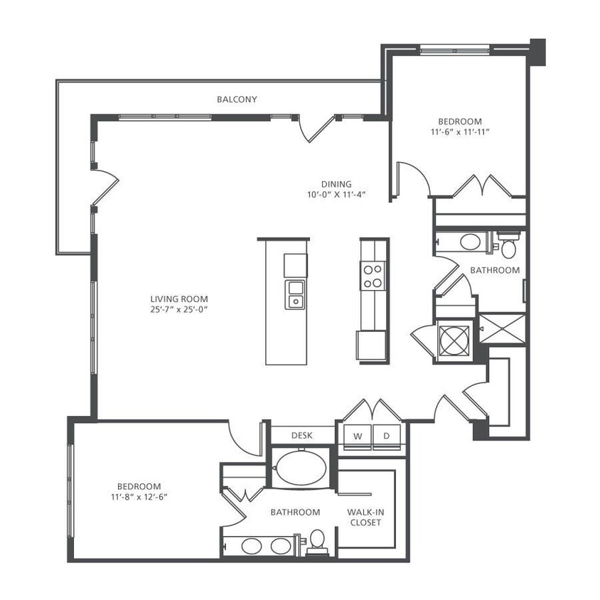 Floor Plan - Satellite