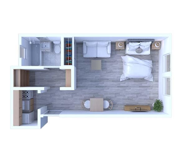 Floor Plan - Studio Floor Plan S3