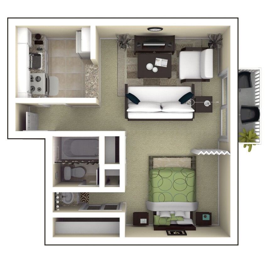 Floor Plan - Residence 1 Luxury