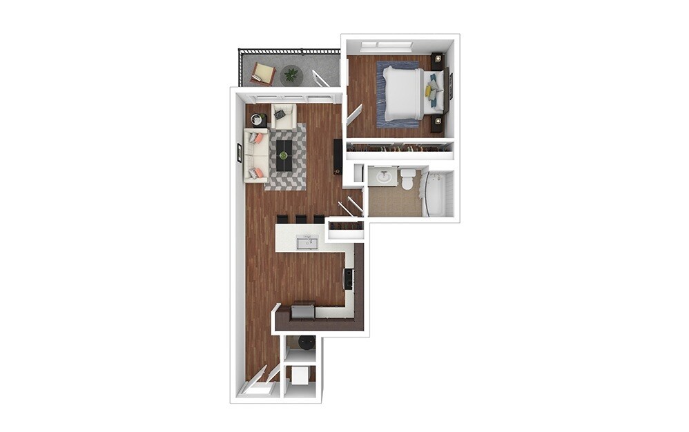 Floor Plan - A6 - Renovated