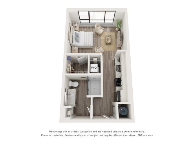 Floor Plan - The Waldo