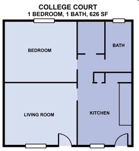 College Court - 1x1cc