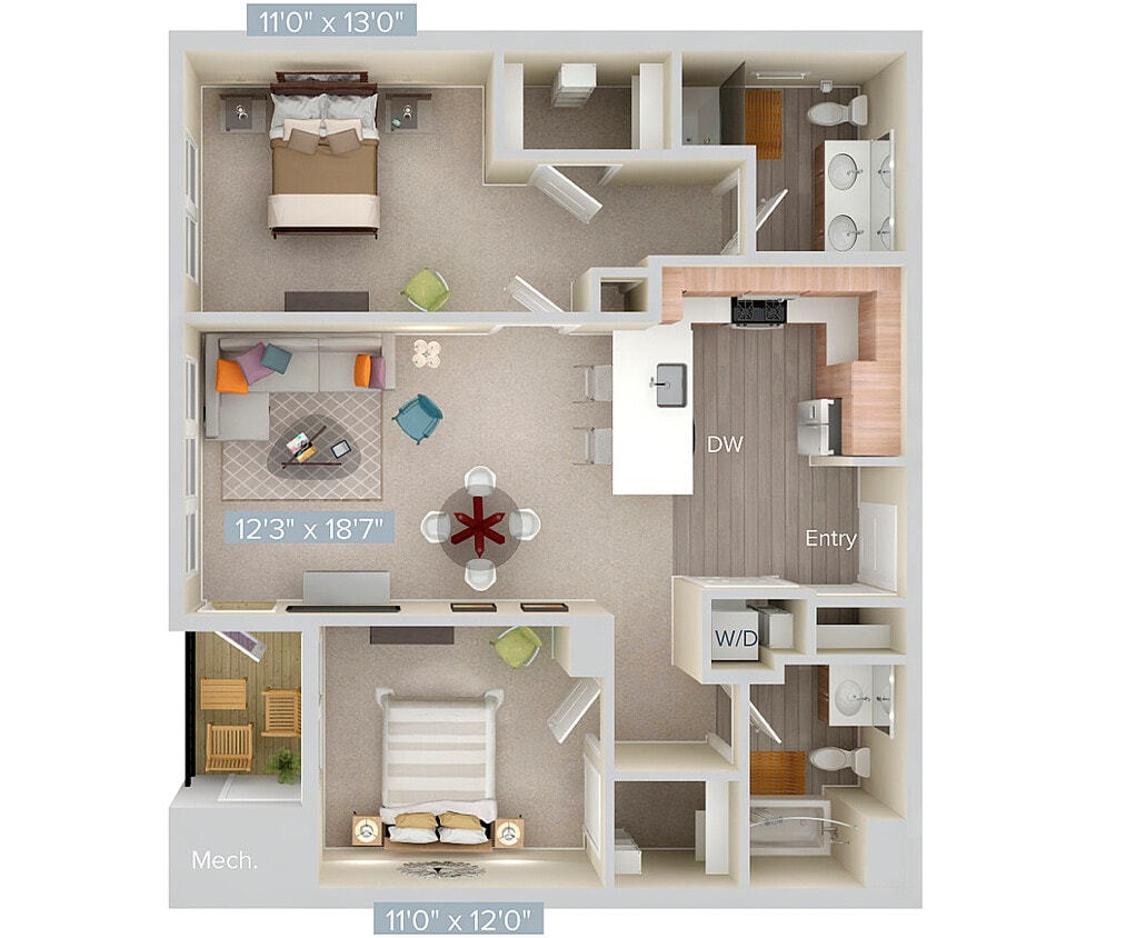 Floor Plan - B2-sc1-1093