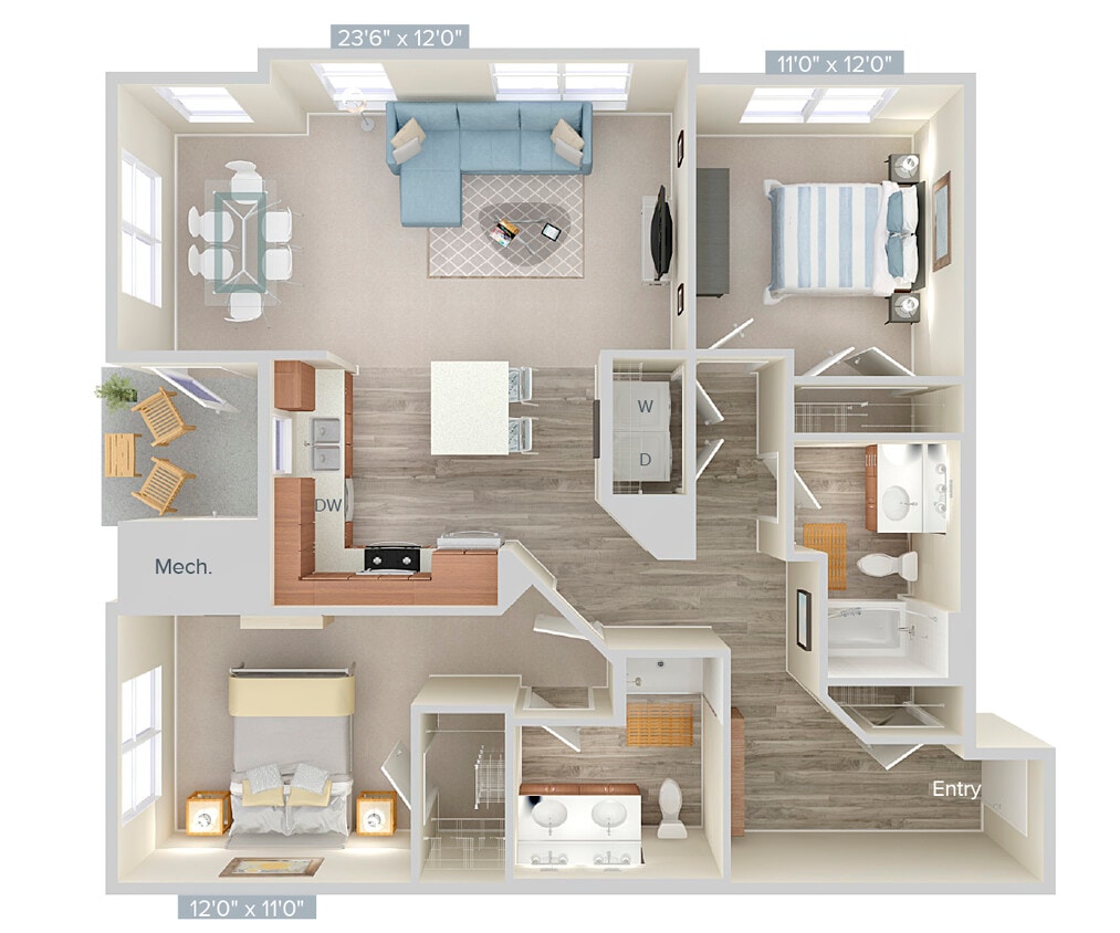 Floor Plan - B2-1215-ter