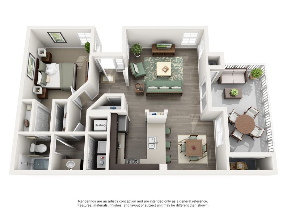 Channel Point - Del Mar - 1 Beds - 1 Baths - 750 Sq. ft. - Del Mar