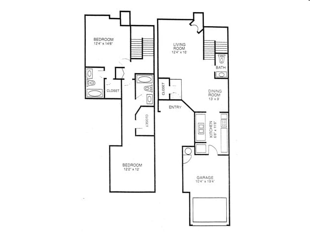 2BR/3BA - 2x25 SG
