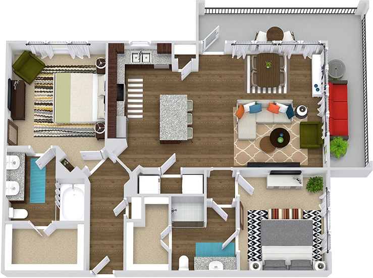 Floor Plan - The Hyde 