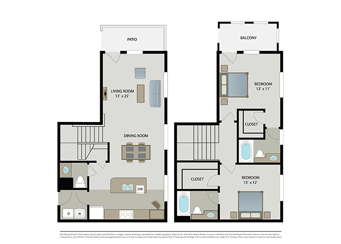 Floor Plan - Metropolitan  Townhome