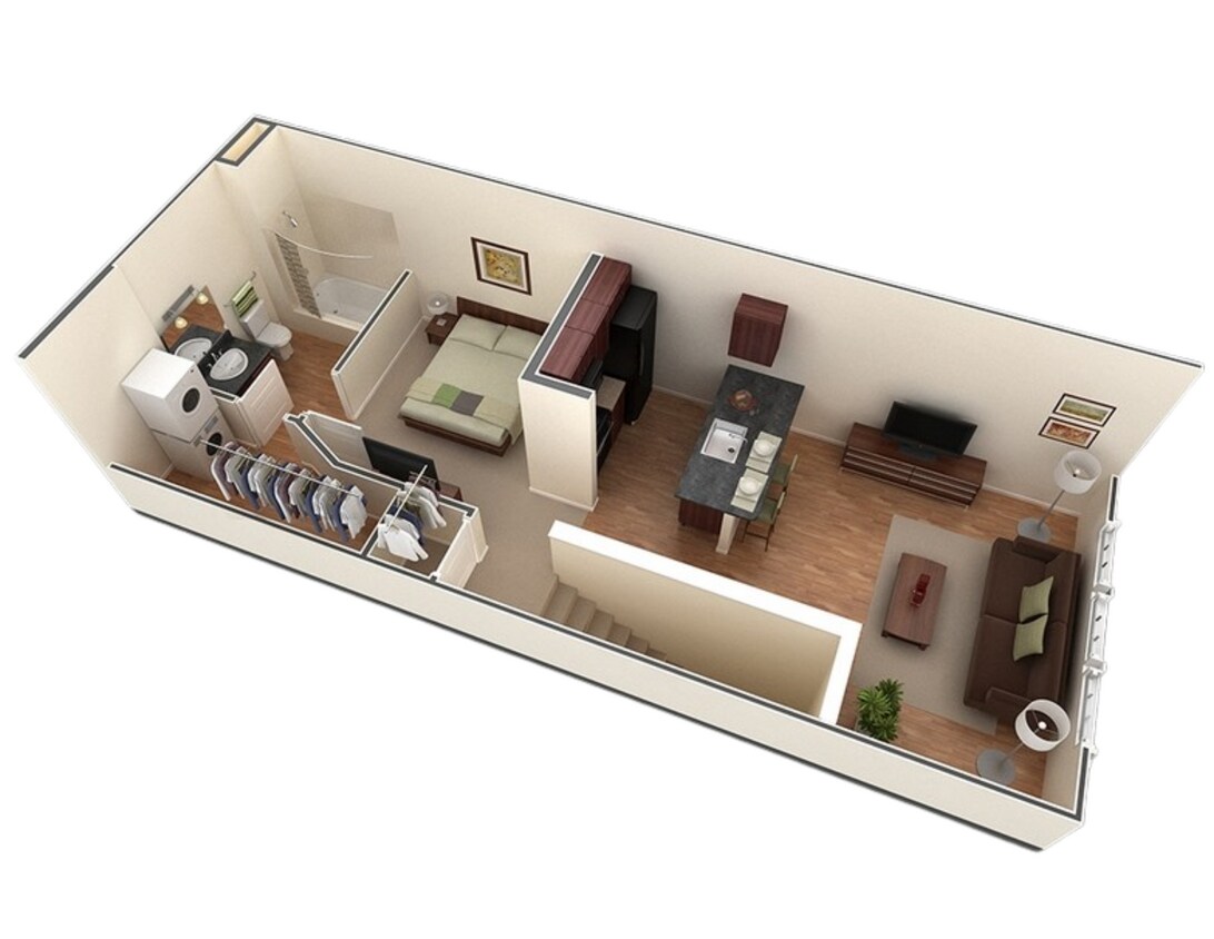 A2_Maxima_1Bed_1Bath_ 623 Sq Ft - A2 Maxima - 1 Bedroom, 1 Bathroom