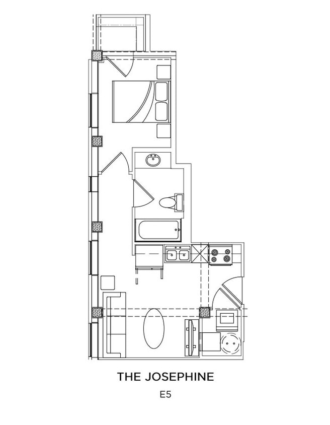 Floor Plan - The Josephine