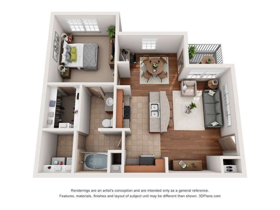 Montage at Cinco Ranch - The Quin - 1 Beds - 1 Baths - 756 Sq. ft. - The Quin