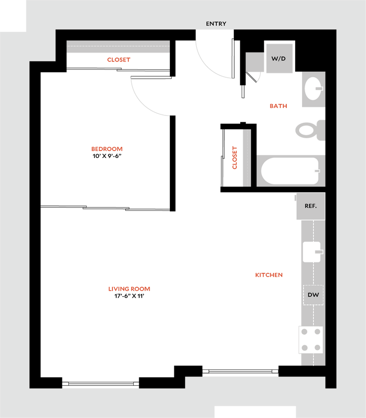 Floor Plan - Plan 1G