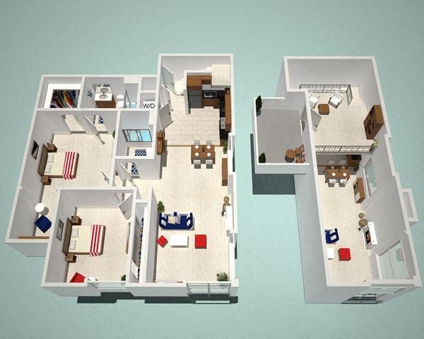 Floor Plan - F1  Penthouse 