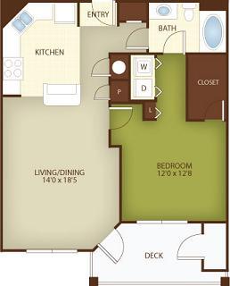 Floor Plan - The Mimosa