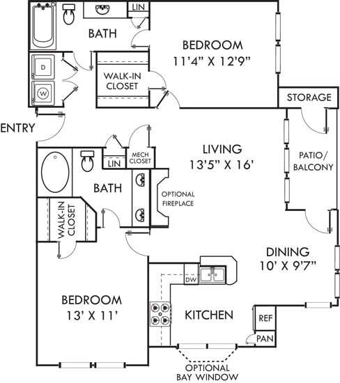 Floor Plan - Bristol